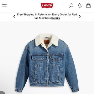 Levi’s 90s Sherpa trucker jacket